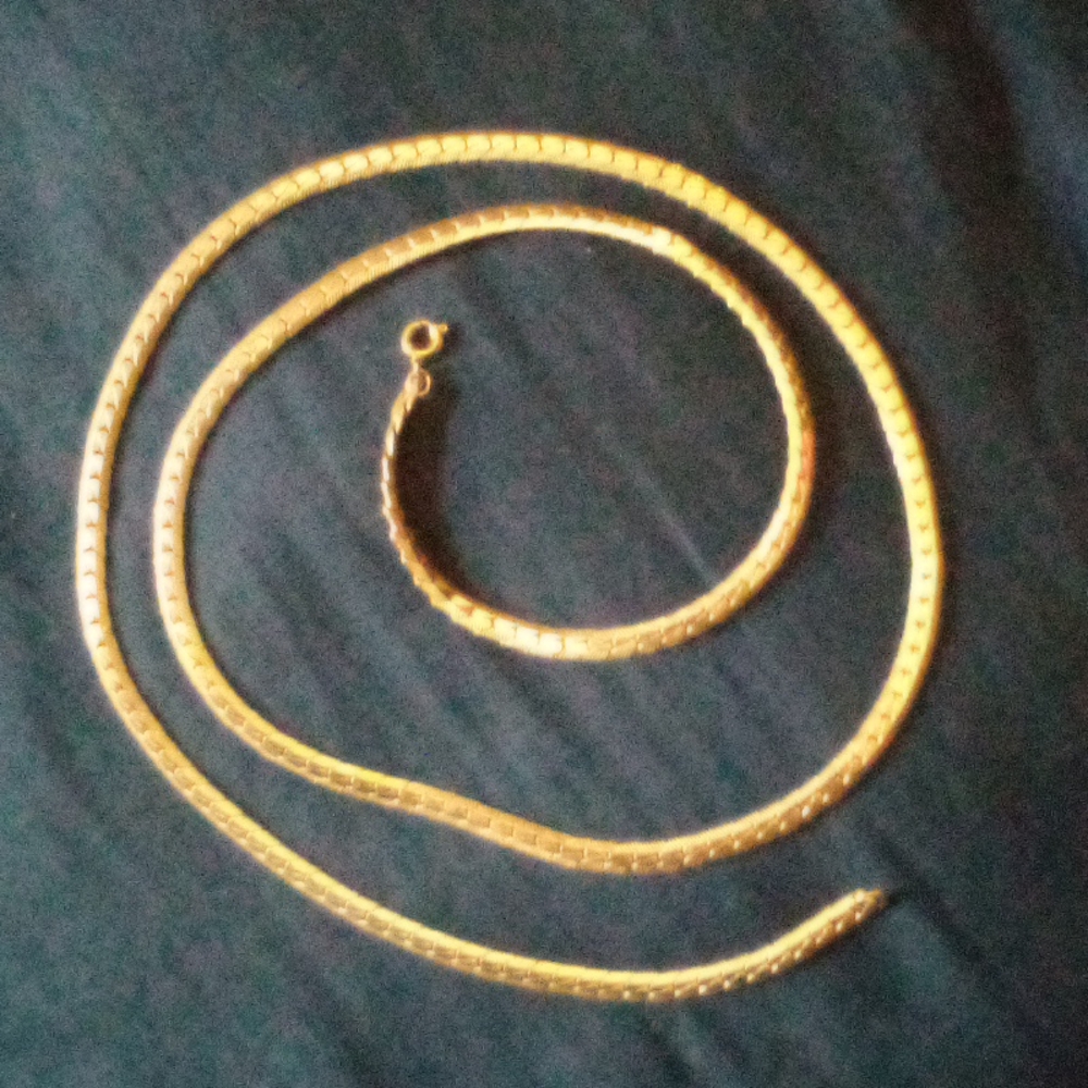 A gold chain